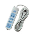 606 Series Extension Socket - Multi-Port Power Board, Long Cable, For Home Use