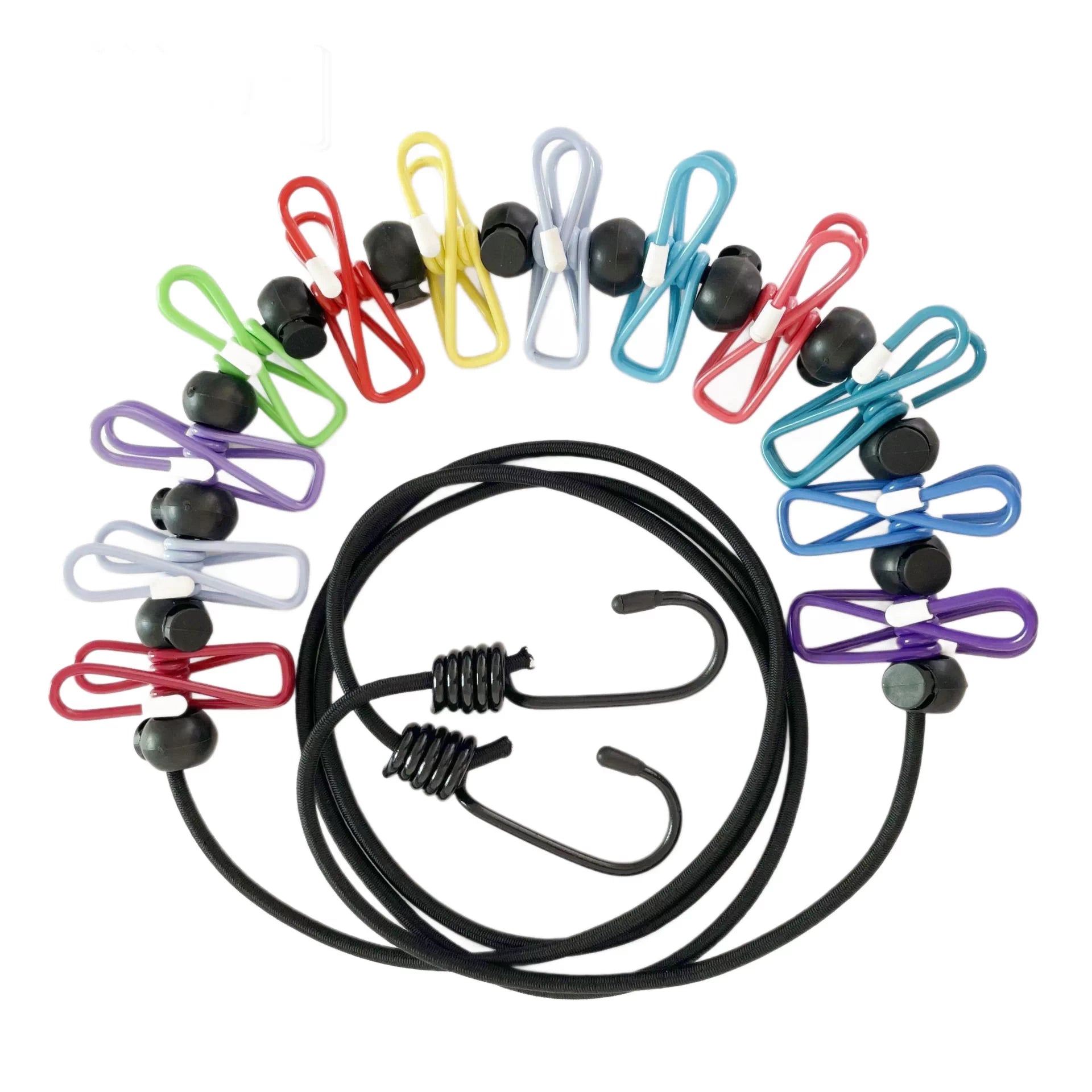 Portable Outdoor Clothesline - Travel Drying Rope, For Hotel Rooms, Camping, And Outdoor Use, Anti-Wind