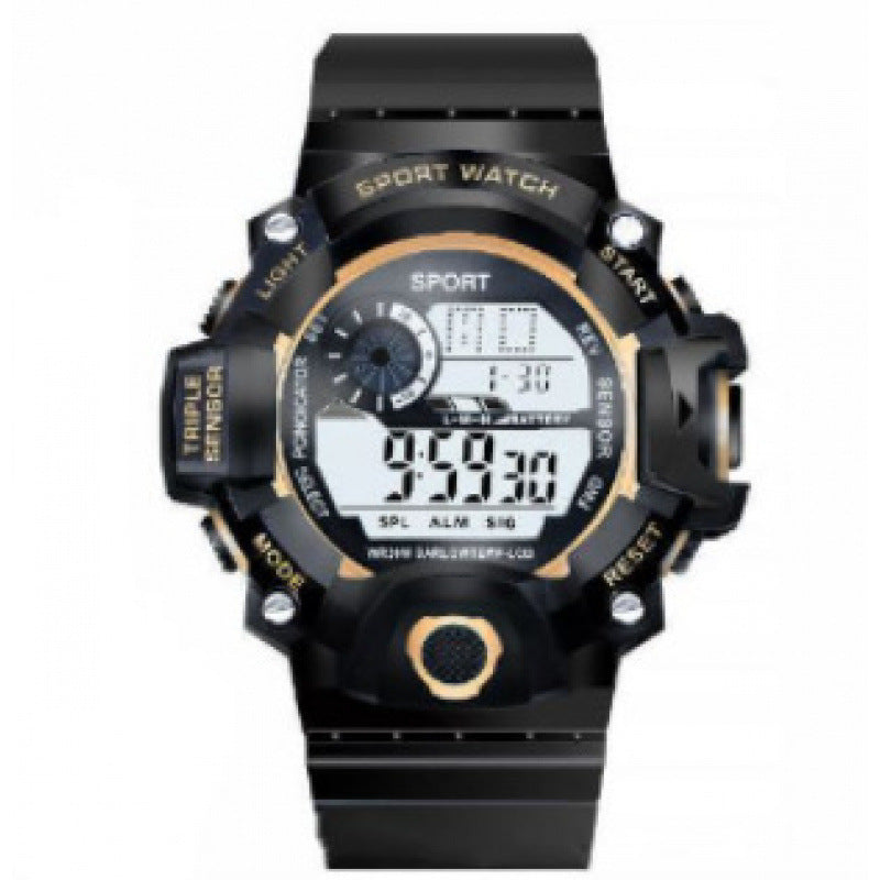 Children's Electronic Watch - Alarm & Night Light, Sports Mode, For Middle & Primary School Students