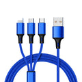 Three-in-one charging cable