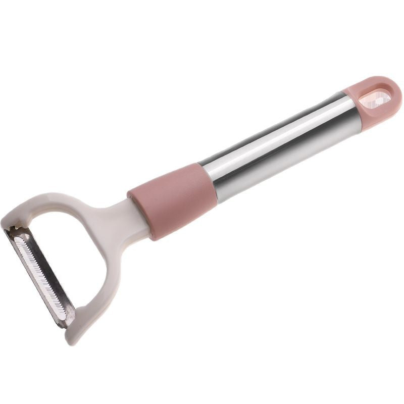 Long Handle Peeler - Multi-functional, For Potatoes, Apples, and More, Creative Kitchen Tool