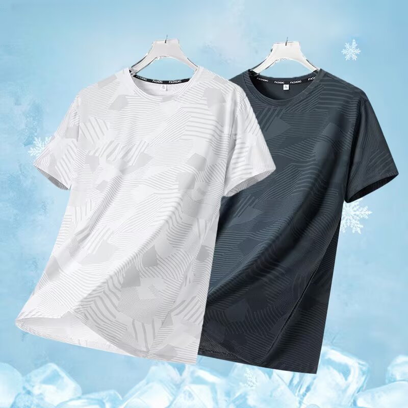 Casual Soft T-shirt - Silk Material, Perfect for Everyday Use