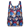 Foldable Women's Backpack - Large Capacity & Drawstring Pocket