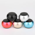 Mini Metal Bluetooth Speaker - Built-in Memory Card Player, Heavy Bass & Portable