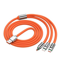 Three-in-one charging cable