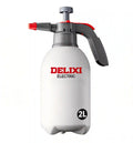 Manually press the sprayer