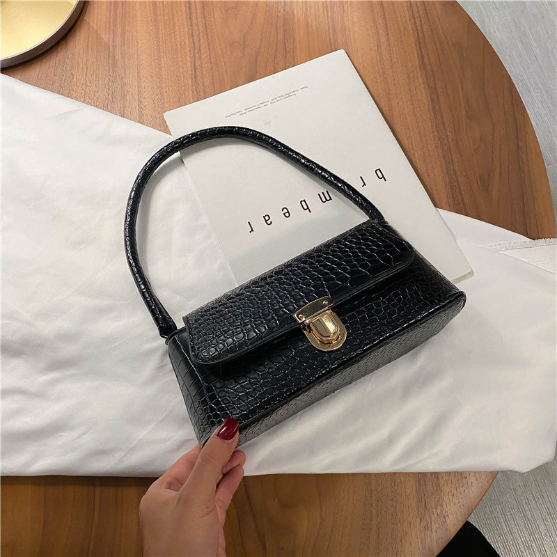 Women Fashion Handbag 2026 New Trendy Korean Style Pebbled Texture Top Handle Crossbody Bag for Casual Office Streetwear Stylish Lightweight Everyday Purse