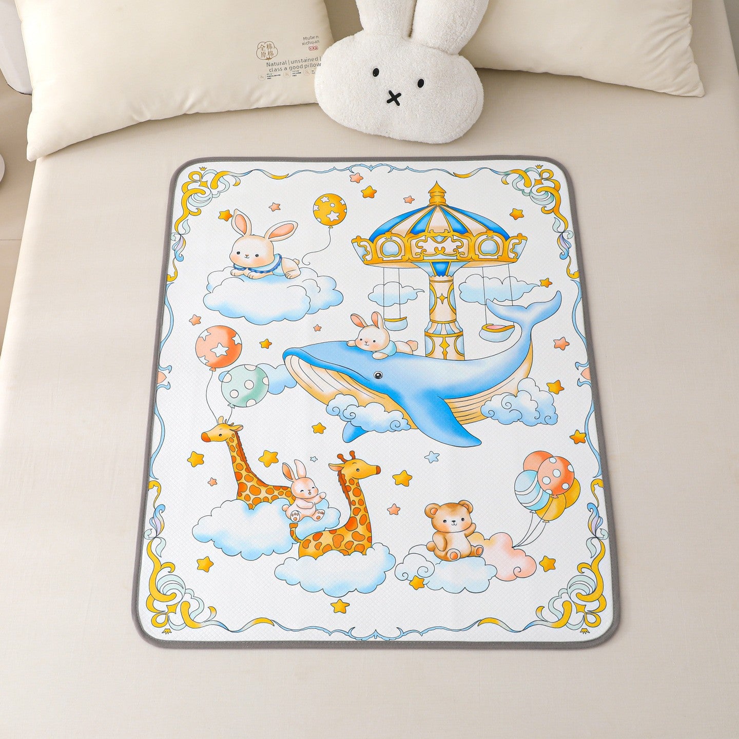 Premium A Grade Washable Baby Diaper Pad Extra Large Size Waterproof Breathable Soft Skin Friendly for Nursery Daycare Home Use Leak Proof Reusable Changing Mat for Infants Toddlers