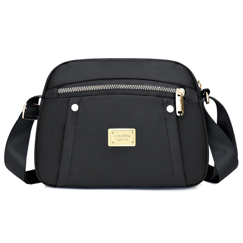 2026 New Lightweight Nylon Crossbody Bag for Women Stylish Versatile Shoulder Bag Perfect for Moms Middle Aged Ladies Casual Everyday Use Trendy Minimalist Design Comfortable Adjustable Strap Durable