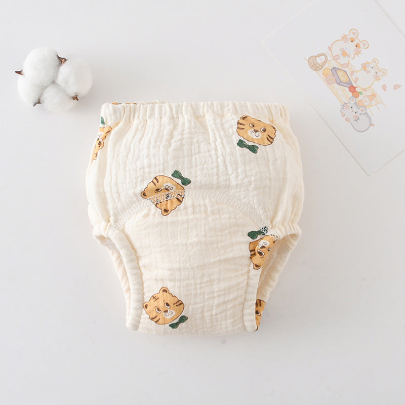 Premium 100% Cotton Korean Style Training Pants for Toddlers Easy Pull Up Potty Training Underwear Breathable Absorbent Leak Proof Diaper Alternative Soft Comfortable A Grade Safety Certified