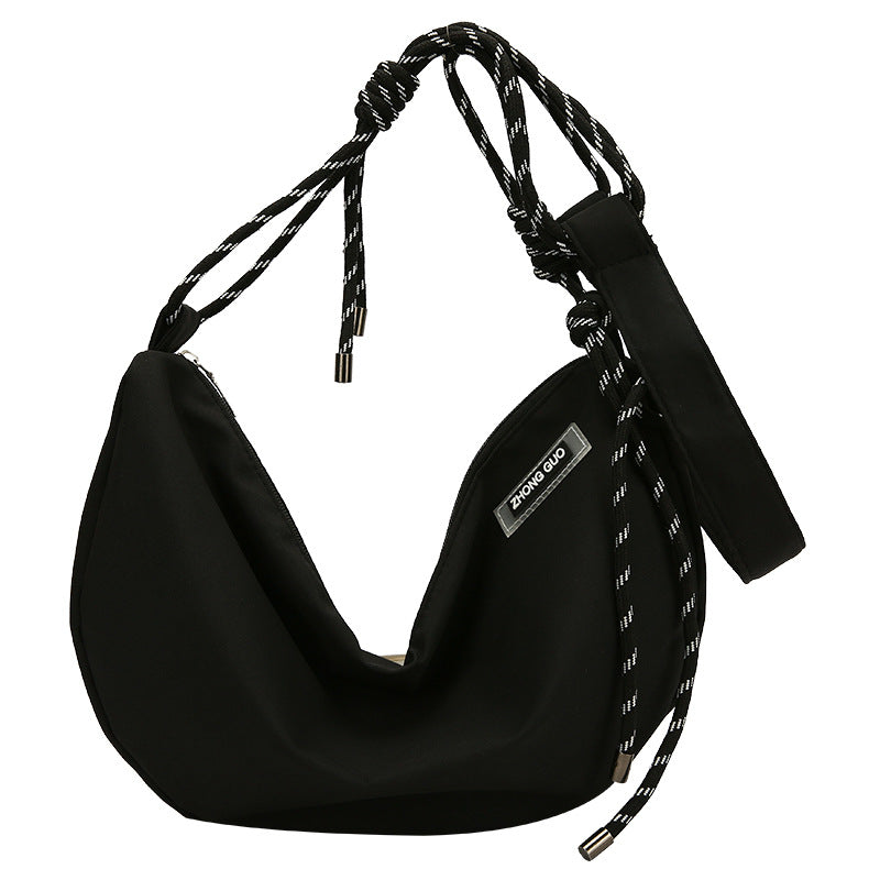 2024 New Trendy Unisex Crossbody Bag for Men and Women Lightweight Casual Sporty Puff Bag with Large Capacity Perfect for Daily Commuting Travel and Outdoor Activities Stylish Minimalist Design