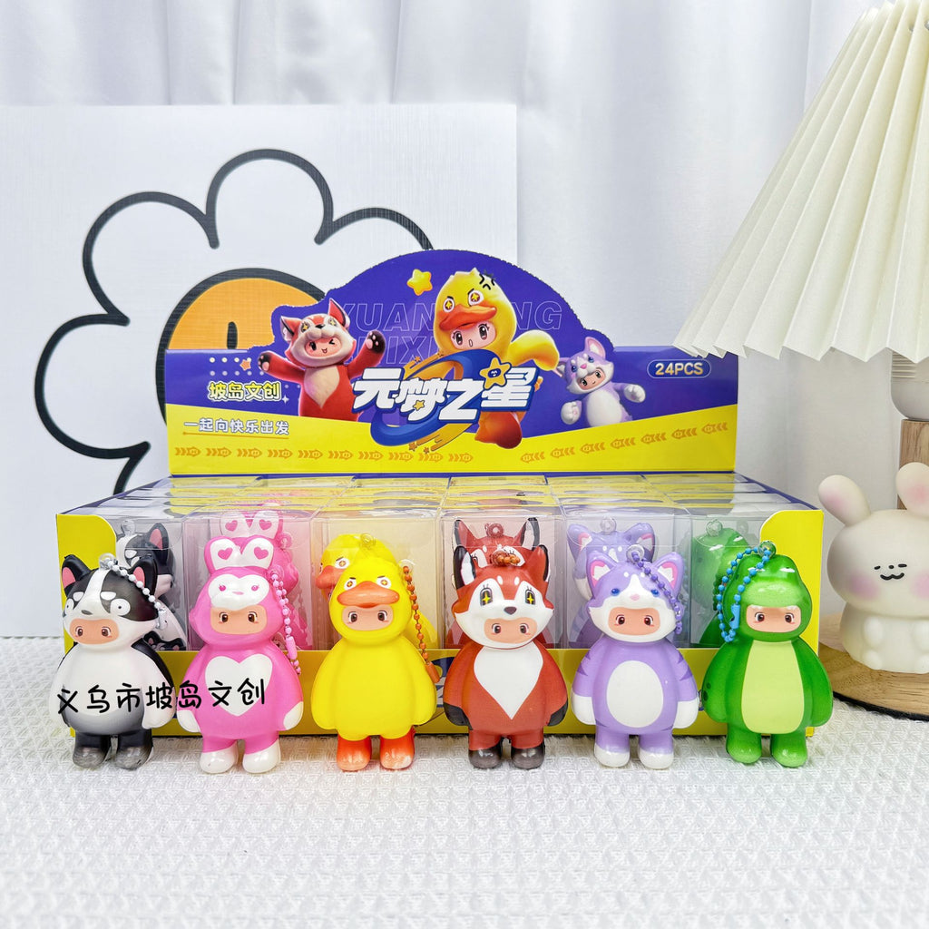 24 Pack Bread Workshop Squeeze Toys Slow Rising Stress Relief Fidget Keychain for Kids Adults Anxiety Relief Fun Sensory Toy Wholesale Bulk for Amazon Etsy eBay Shopify