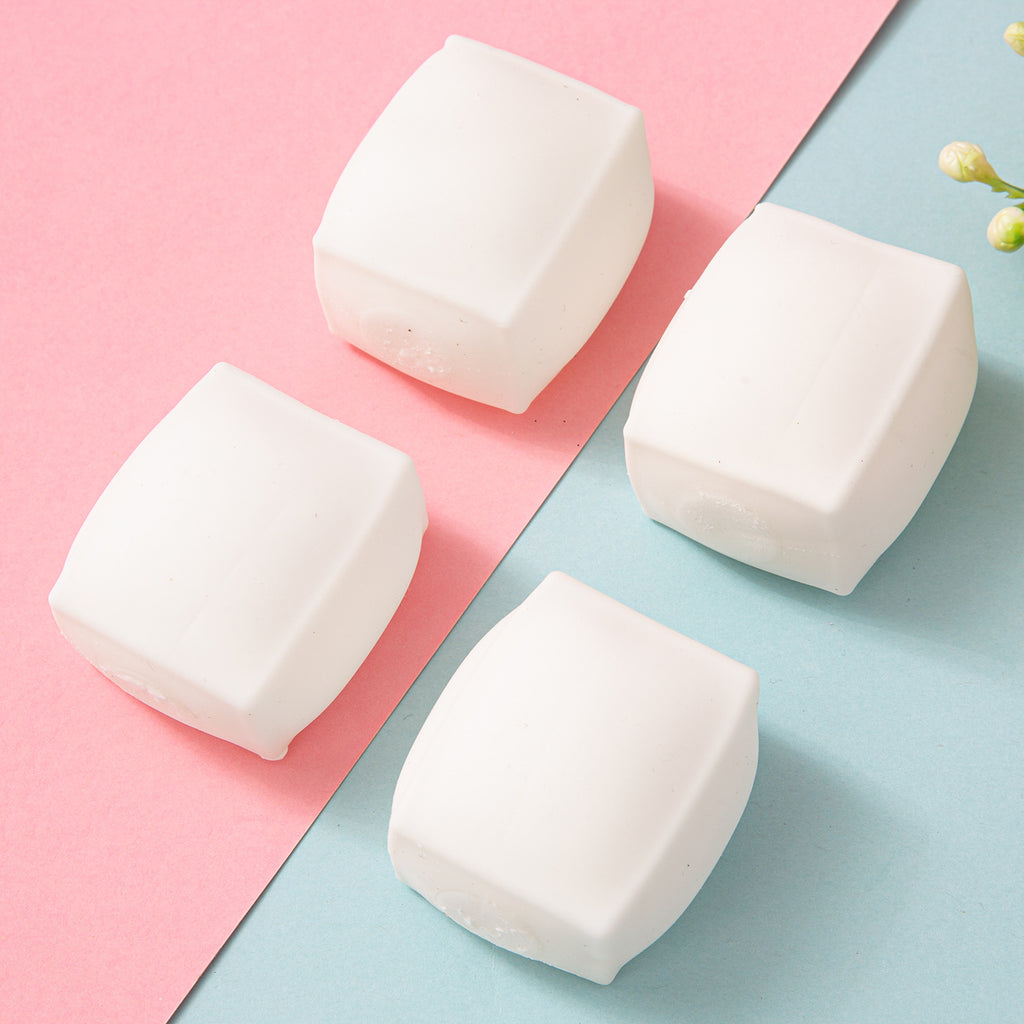 Square Tofu Squishy Toy for Kids and Adults Soft Slow Rising Stress Relief Fidget Sensory Toy Ideal Gift for Anxiety Relief and Fun Play