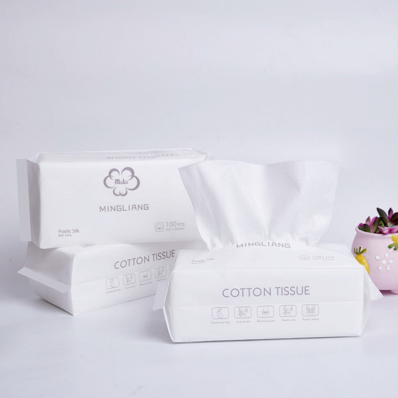 Premium Ultra Soft Disposable Face Towels for Cleansing Makeup Removal and Baby Care Gentle Cotton Like Wipes Ideal for Sensitive Skin Daily Facial Care and On the Go Hygiene
