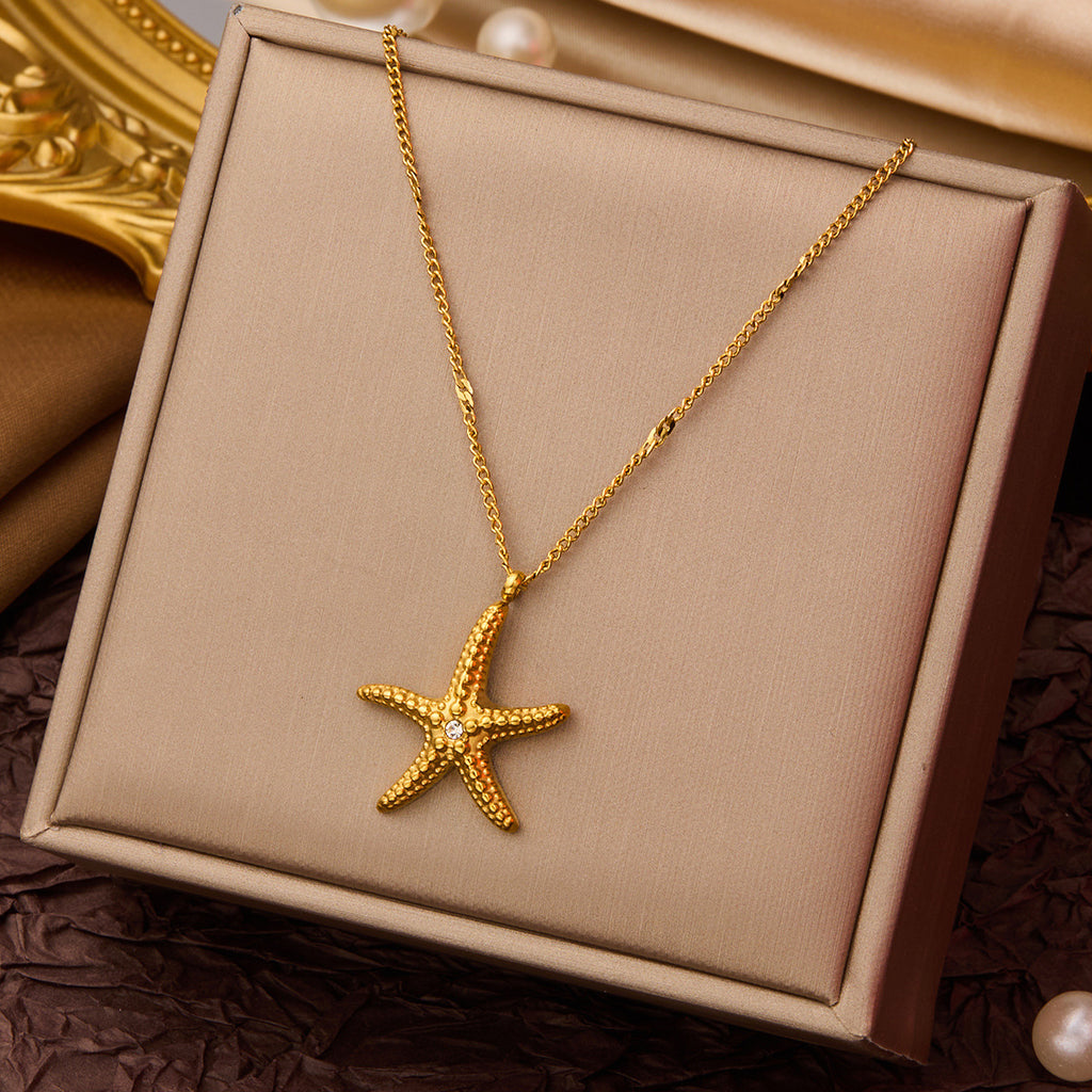 2025 New Titanium Steel Necklace for Women Elegant Minimalist Clavicle Chain Luxury Everyday Jewelry Trendy Instagram Style Fashion Accessory Versatile Lightweight Hypoallergenic Fine Jewelry