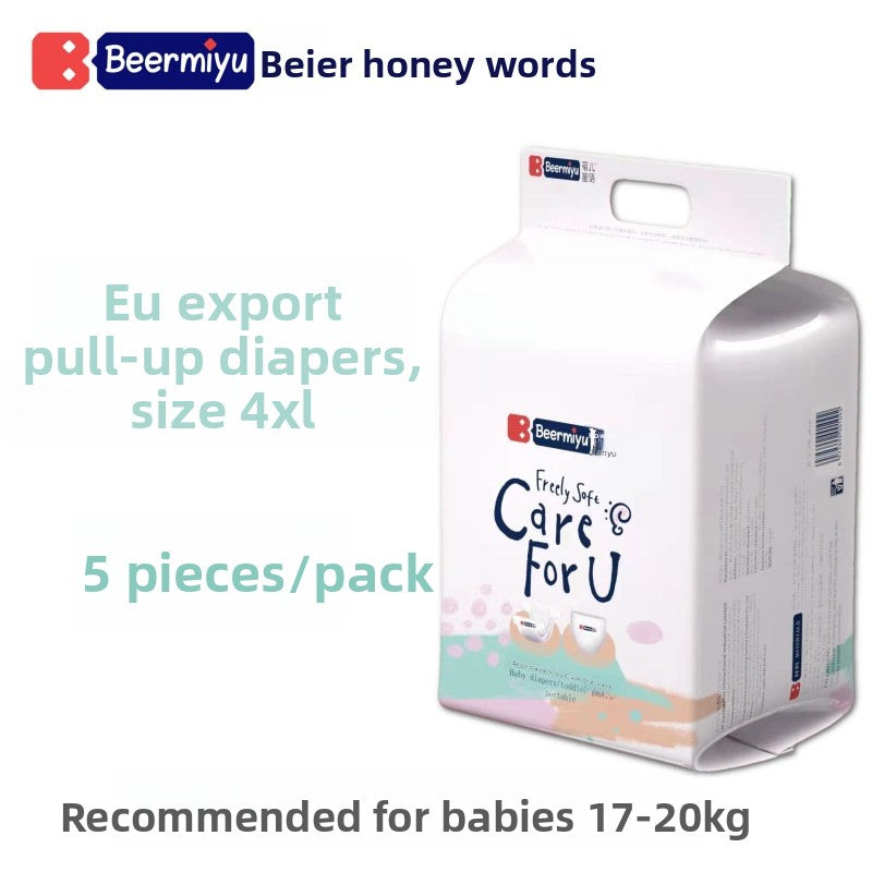 BeeRmiyu Baby Diapers Trial Pack 5 Pieces Ultra Soft Hypoallergenic Breathable Disposable Diapers for Newborns Infants Toddlers Ideal for Winter Fall Outdoor Use Gentle on Sensitive Skin