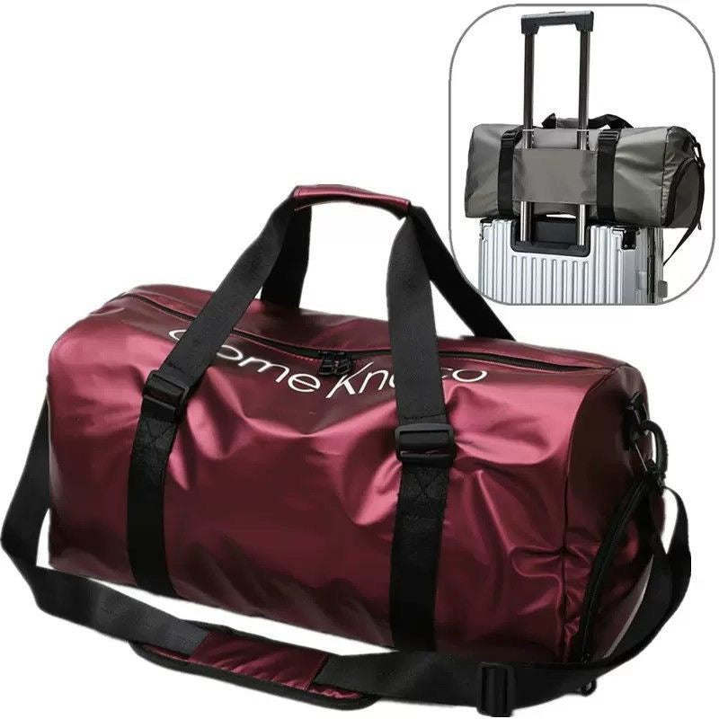 Large Capacity Waterproof Gym Bag for Men and Women with Dry Wet Separation Travel Sports Duffel Bag for Fitness Swimming Workout and Short Trips Lightweight Durable Carry All Sports Equipment