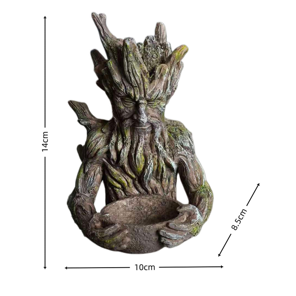 Bigfoot Bird Feeder Outdoor Garden Decor Resin Wildlife Feeding Station for Backyard Patio Yard Lawn Natural Bird Watching Attract Songbirds Squirrels Proof Durable Weather Resistant