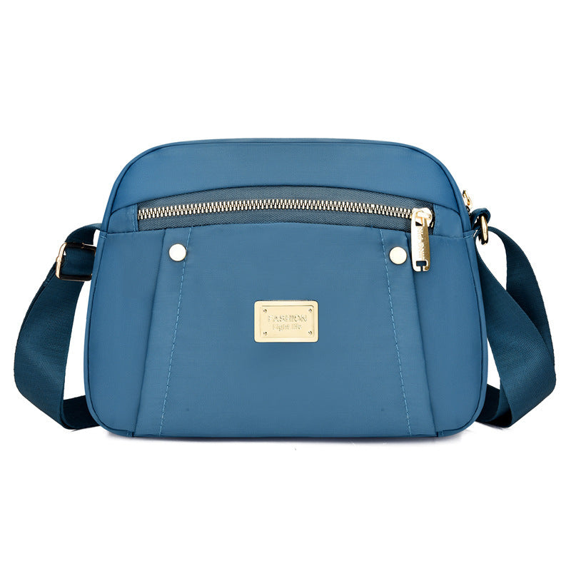 2026 New Lightweight Nylon Crossbody Bag for Women Stylish Versatile Shoulder Bag Perfect for Moms Middle Aged Ladies Casual Everyday Use Trendy Minimalist Design Comfortable Adjustable Strap Durable