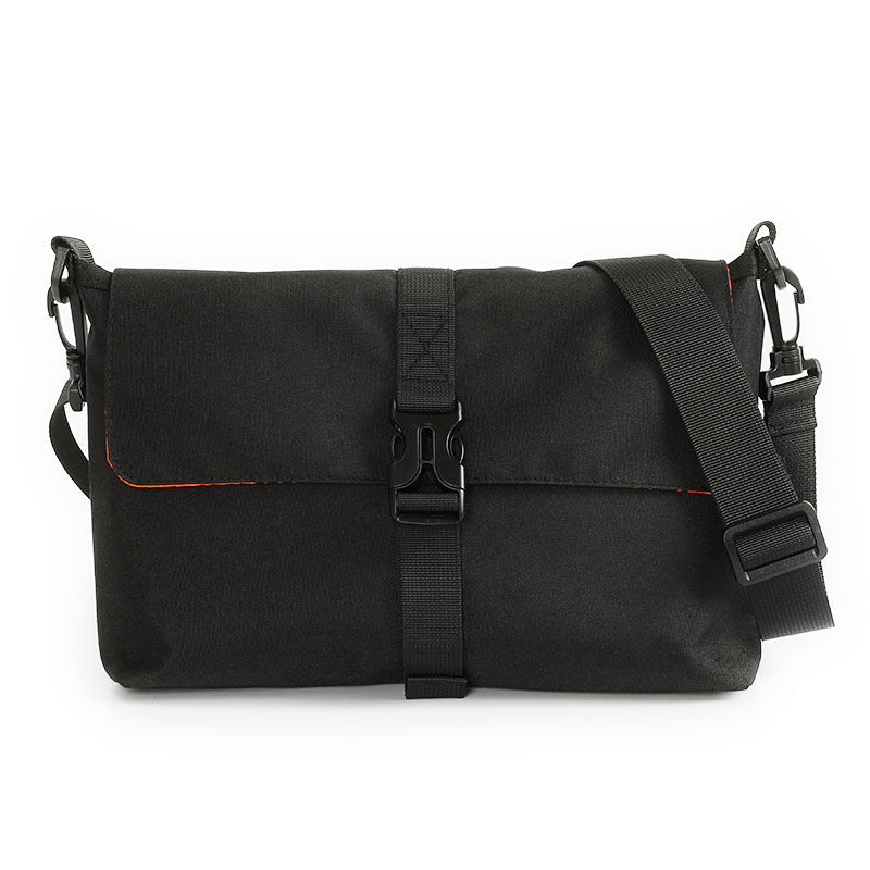 Men's Fashionable Crossbody Messenger Bag Casual Dual Side Stylish Shoulder Bag for Daily Use Travel Work School Lightweight Durable Water Resistant Unisex Design with Multiple Pockets