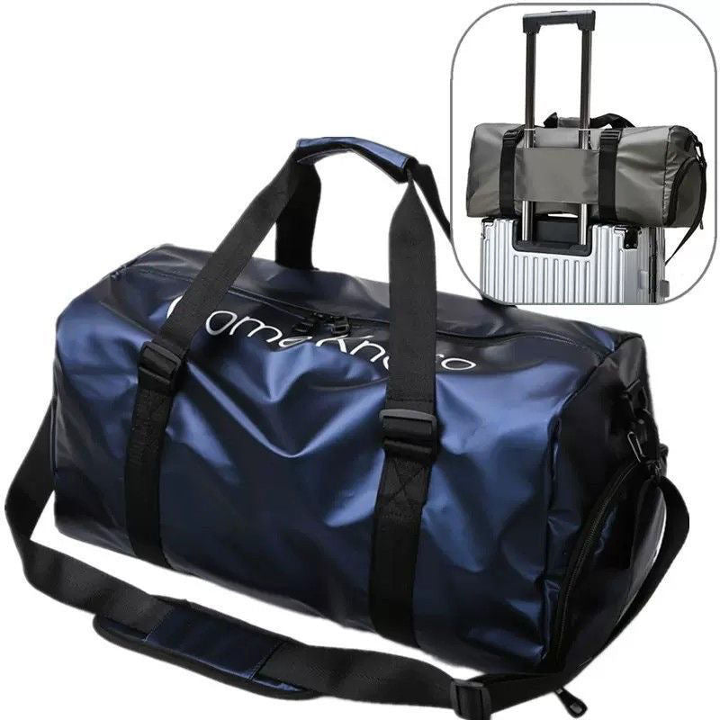 Large Capacity Waterproof Gym Bag for Men and Women with Dry Wet Separation Travel Sports Duffel Bag for Fitness Swimming Workout and Short Trips Lightweight Durable Carry All Sports Equipment