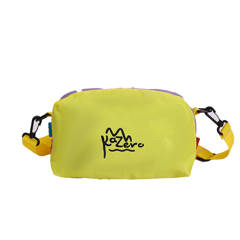 2026 Spring Summer New Fashion Waterproof Crossbody Bag Large Capacity Multi Layer Patchwork Contrast Color Tote Shoulder Bag for Travel Gym Toiletry Organizer Stylish Lightweight Daily Use