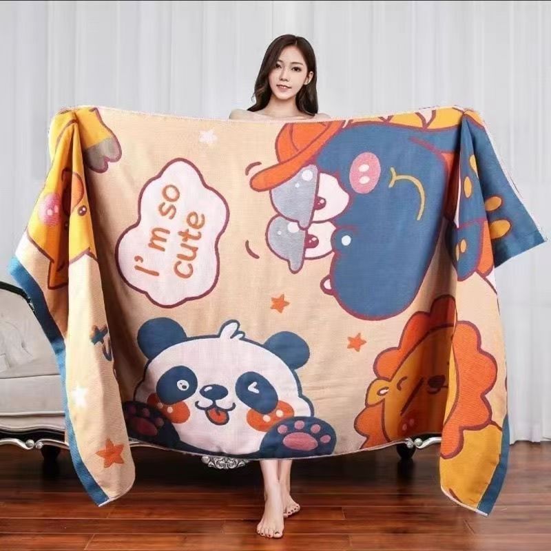 Premium Extra Large Thick Soft Absorbent 100 Percent Cotton Gauze Bath Towel for Adults Unisex Home Use Quick Dry Spa Quality Bathroom Essential for Men and Women