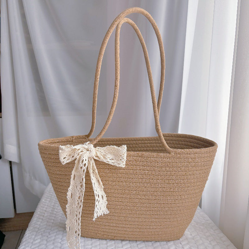 Large Capacity Woven Tote Bag for Women Beach Bag Summer Travel Carryall Handbag Crossbody Shoulder Bag Gift for Her Mothers Day Womens Day Birthday