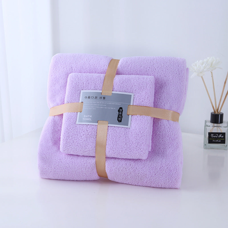 Premium Soft Absorbent Quick Dry Bath Towel Set with Matching Face Towels Ideal for Daily Use Wedding Gifts Hotel Amenities Spa and Home Decor Bulk Wholesale Available