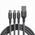 Three-in-one charging cable