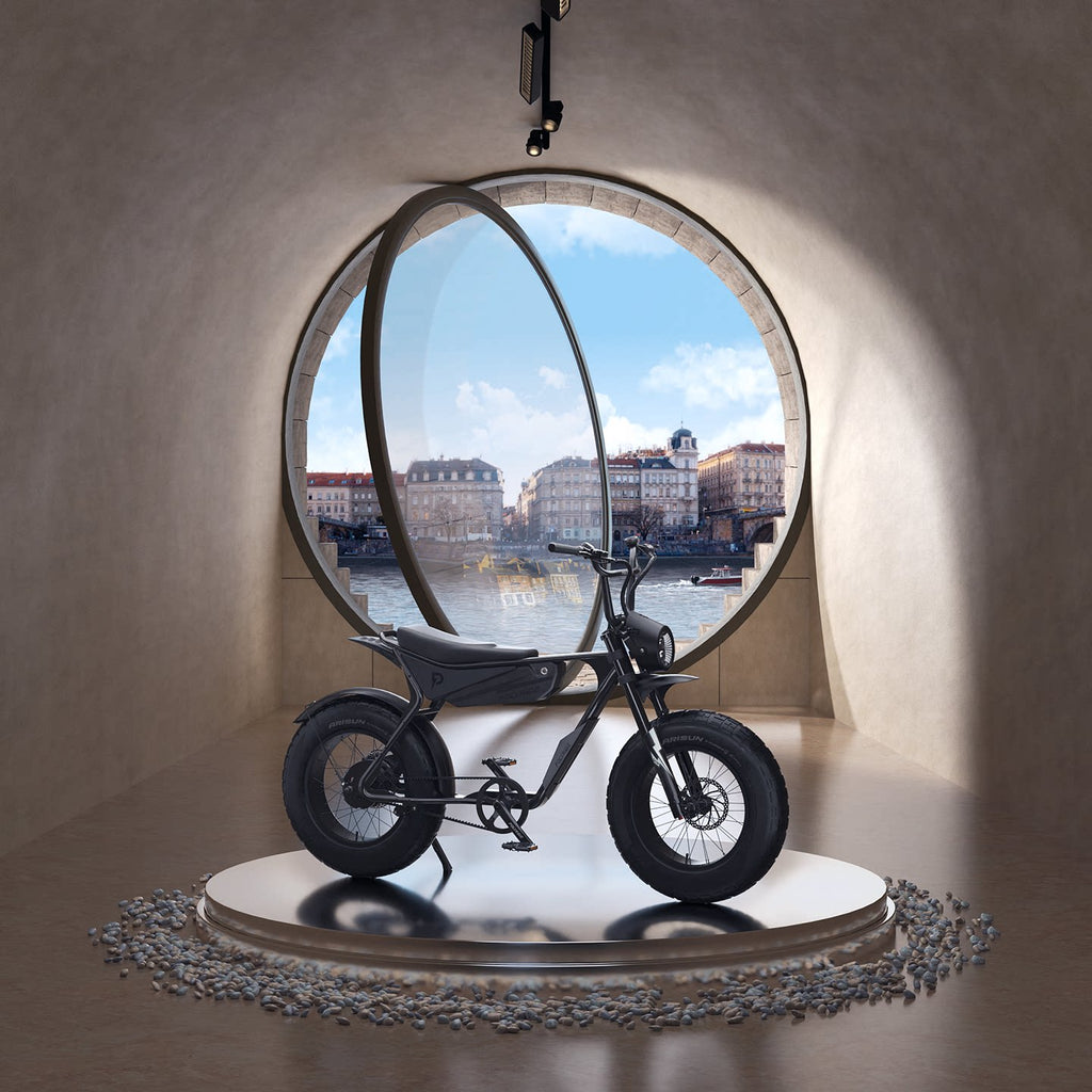 New Fat Tire Electric Assist Bicycle – City Commuter & Off-Road with Suspension